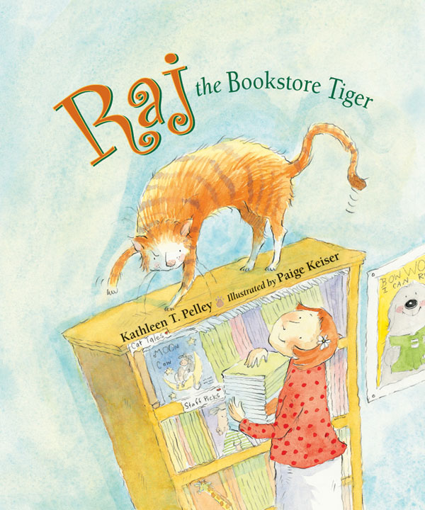 Raj the Bookstore Tiger